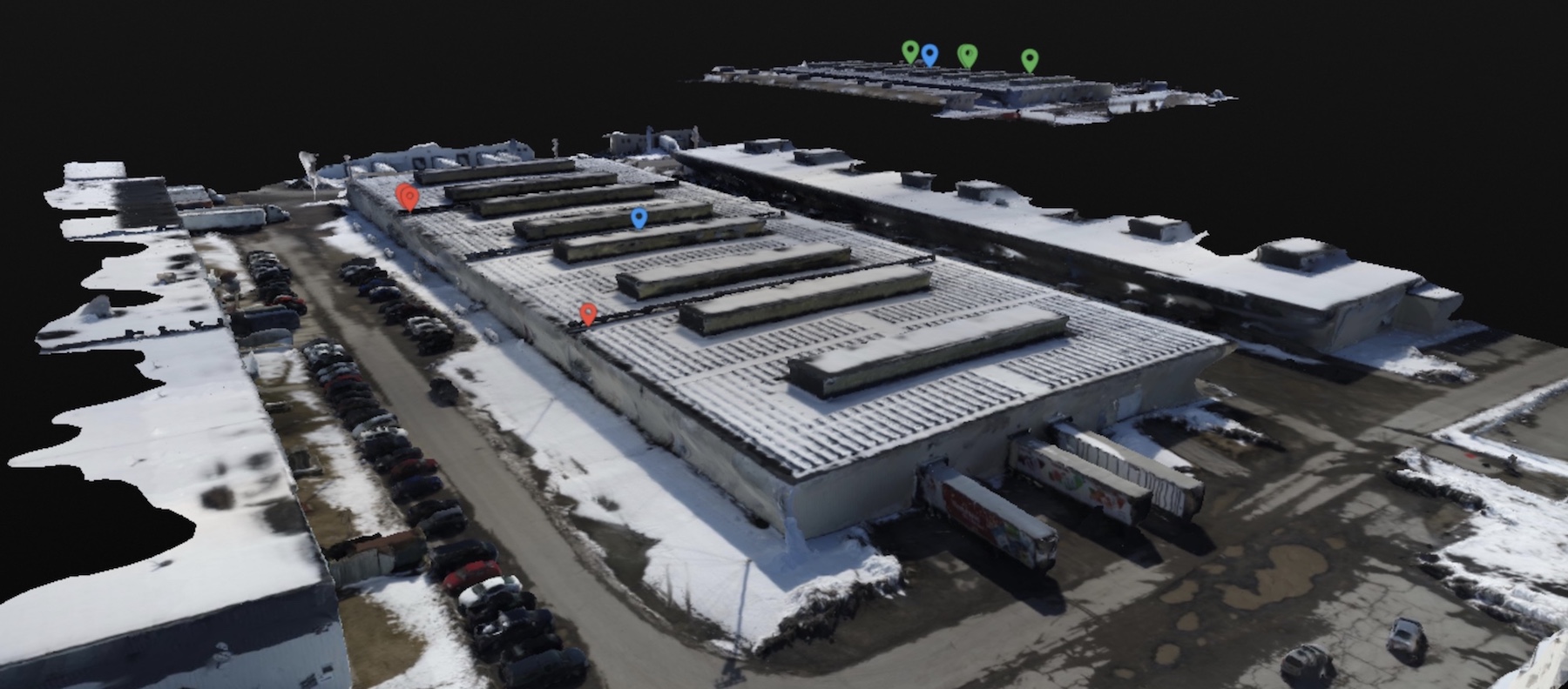 3D model, solar panels, construction, inspections, drones
